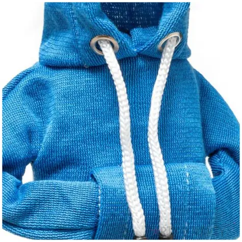 dekoracja bluza z kapturem na galke zmiany biegow niebieski gadgetmaster