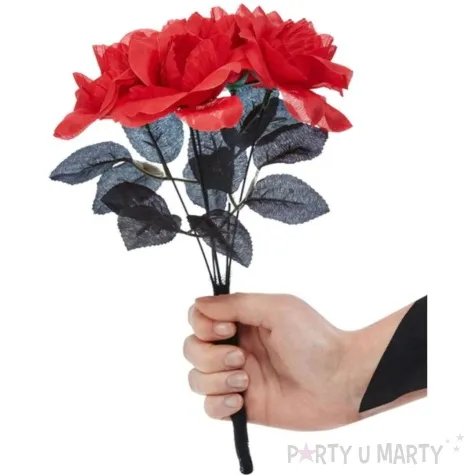 dekoracja bukiet czerwone roze smiffys