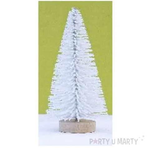 dekoracja choinki perlowe biala aliga 8 cm 2 szt