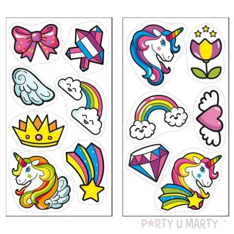 dekoracja cukiernicza jednorozce dekora 13 szt