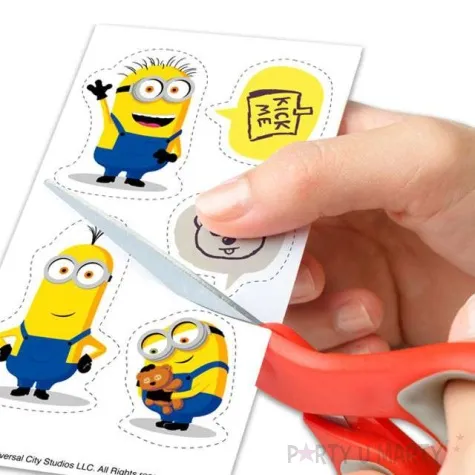 dekoracja cukiernicza minionki dekora 11 szt