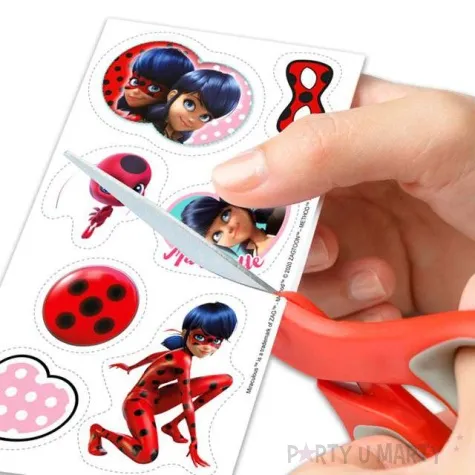 dekoracja cukiernicza miraculous biedronka dekora 14 szt