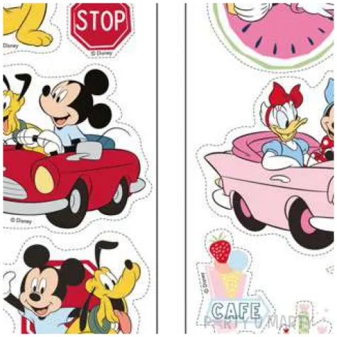 dekoracja cukiernicza myszka mickey i przyjaciele dekora 18szt