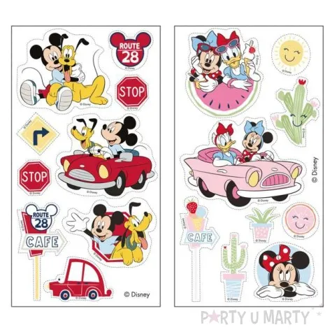 dekoracja cukiernicza myszka mickey i przyjaciele dekora 18szt