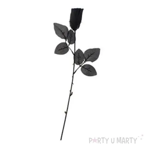 dekoracja czarna roza godan