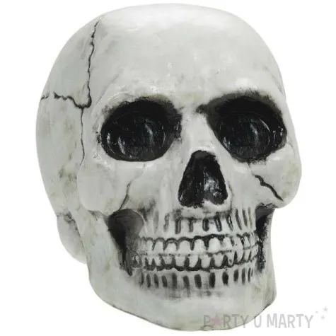 dekoracja czaszka amscan 13 cm