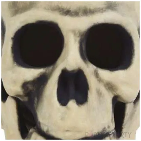 dekoracja czaszka led guirca 30 cm