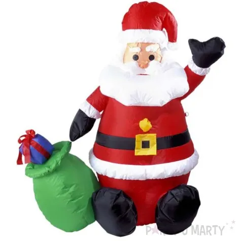 dekoracja dmuchana swiety mikolaj widmann 122 cm