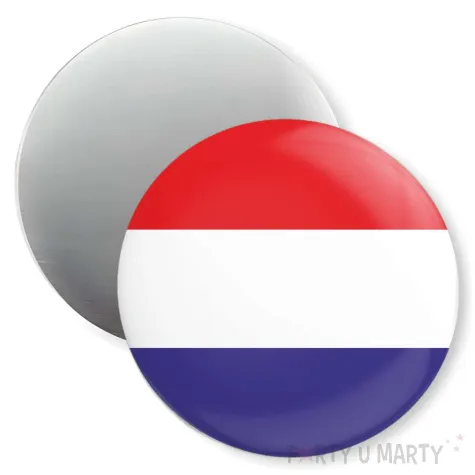 dekoracja do szkoly jezykowej magnes z flaga holandia prezent na dzien jezykow obcych 5 6 cm