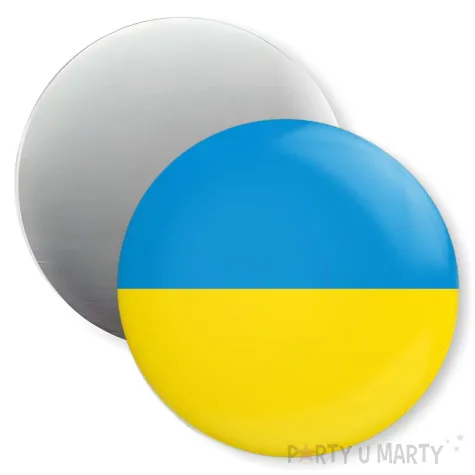dekoracja do szkoly jezykowej magnes z flaga ukraina prezent na dzien jezykow obcych 5 6 cm
