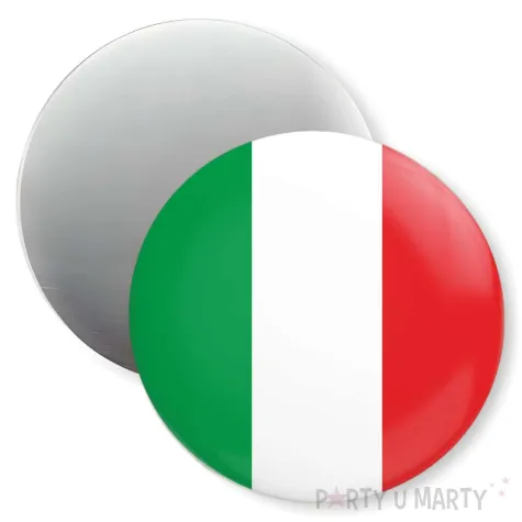 dekoracja do szkoly jezykowej magnes z flaga wlochy prezent na dzien jezykow obcych 5 6 cm