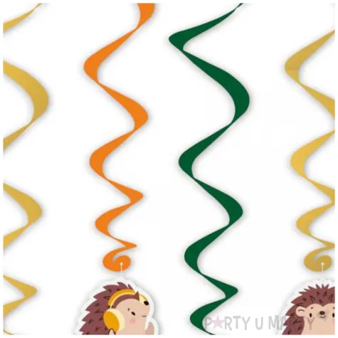 dekoracja do szkoly przedszkola swiderki wiszace dzien jeza do powieszenia 6 szt