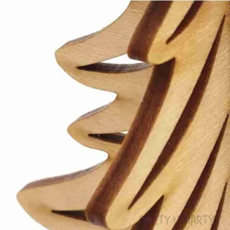 dekoracja drewniana choinka swiateczna rozm s 12 cm