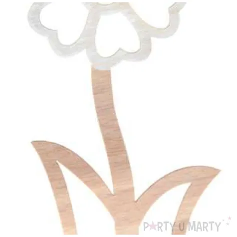 dekoracja drewniana kwiat stokrotka arpex 22 cm