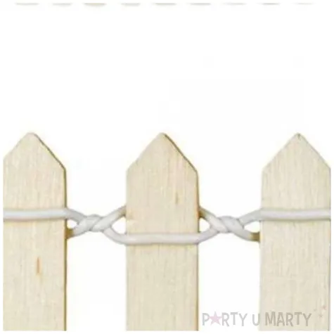 dekoracja drewniana plotek drewno titanum 90 cm