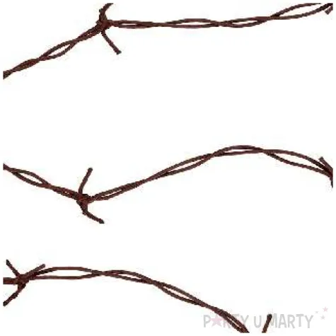 dekoracja drut kolczasty braz widmann 210 cm