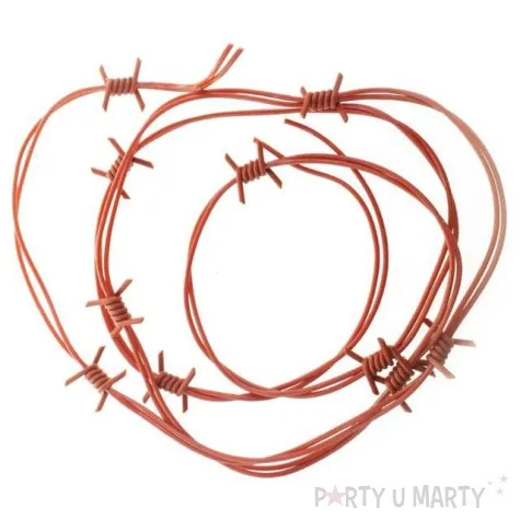 dekoracja drut kolczasty funny fashion 240 cm