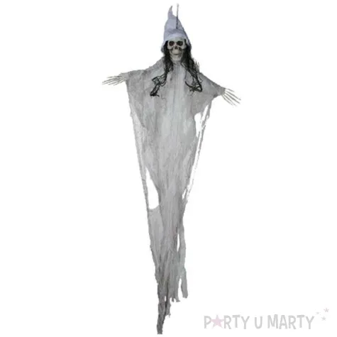 dekoracja duch z czaszka bialy ootb