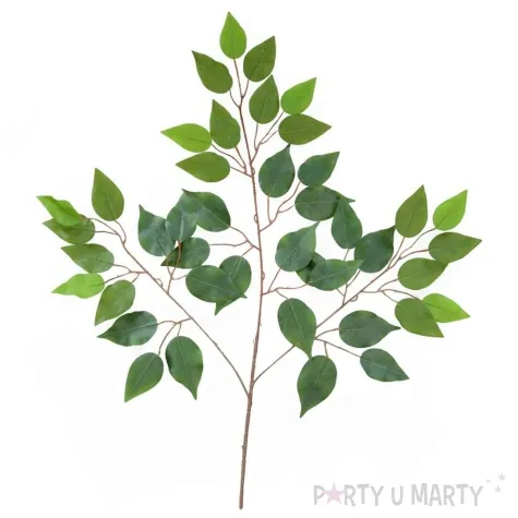 dekoracja galazka benjamina zielony arpex 65 x 45 cm