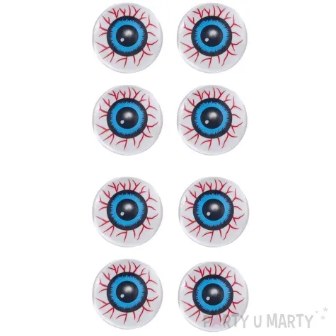 dekoracja galki oczne guirca 6 szt