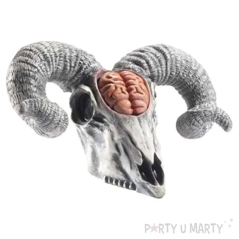 dekoracja glowa barana lateksowa smiffys 33 x 20 cm