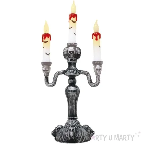 dekoracja gotycki swiecznik guirca 40 cm