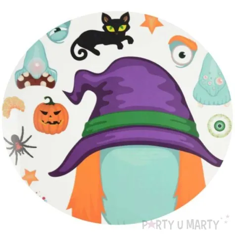 dekoracja halloween jak stworzyc wiedzme folia elektrostatyczna arpex