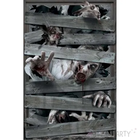 dekoracja halloween zombie guirca 80 x 120 cm