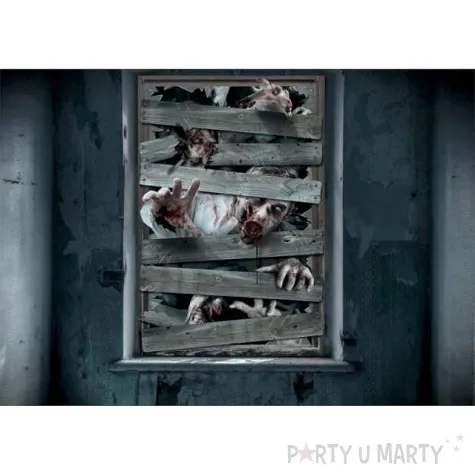 dekoracja halloween zombie guirca 80 x 120 cm