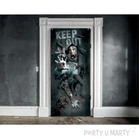 dekoracja halloween zombie guirca 80 x 180 cm