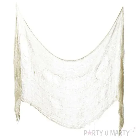 dekoracja halloweenowa tkanina czarna smiffys 300cm