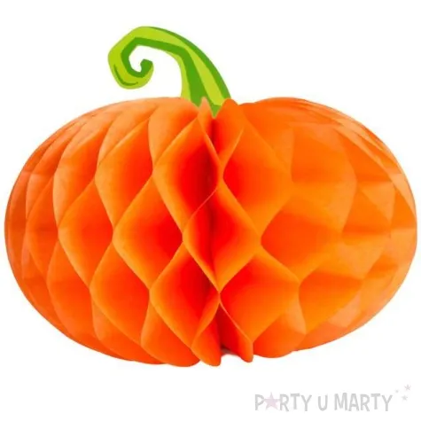dekoracja honeycomb dynia pomaranczowa amscan 30 cm