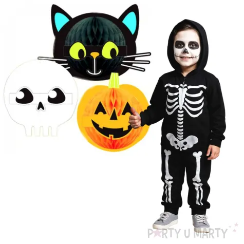 dekoracja honeycomb halloween friends mix amscan 3 szt