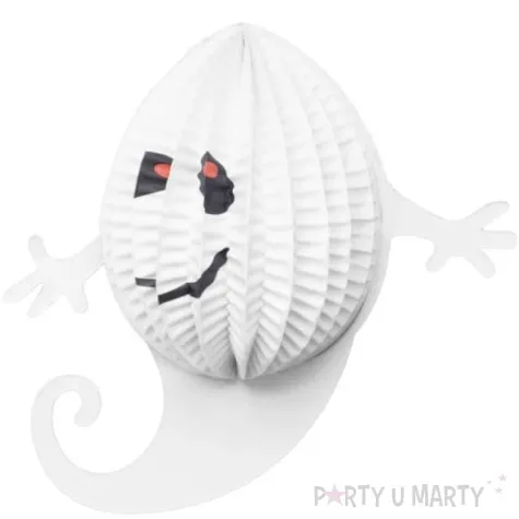 dekoracja honeycomb halloweenowy duch mini partypal 19 cm