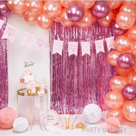 dekoracja honeycomb kula biala partypal 10 cm