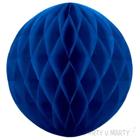 dekoracja honeycomb kula granatowa 10 cm