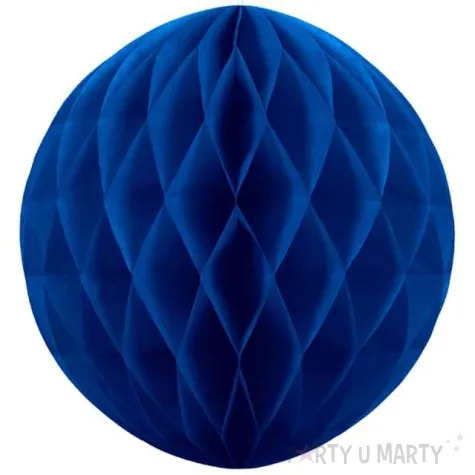 dekoracja honeycomb kula granatowa 20 cm