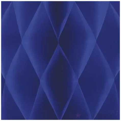 dekoracja honeycomb kula granatowy partypal 10 cm