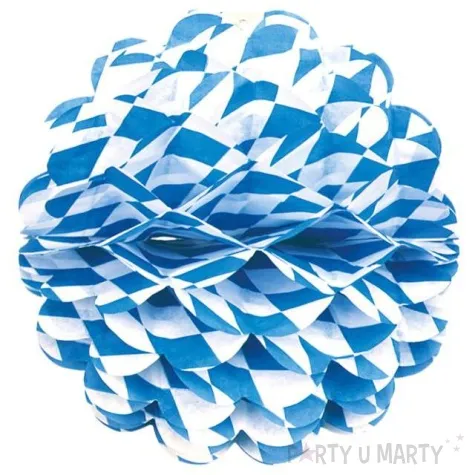 dekoracja honeycomb kula oktoberfest amscan 28 cm