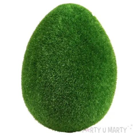 dekoracja jajko pokryte mchem zielony arpex 15 cm