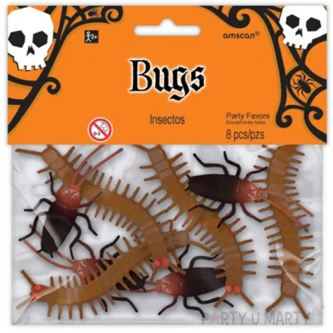 dekoracja karaluchy amscan 8 szt