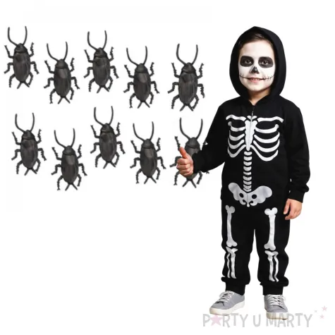 dekoracja karaluchy brazowe amscan 10 szt