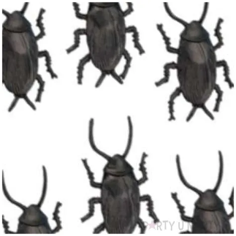 dekoracja karaluchy brazowe amscan 10 szt