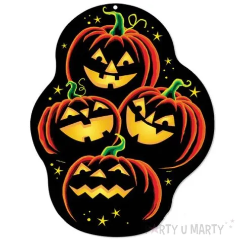 dekoracja kartonowa dynie unique 42 x 30 cm