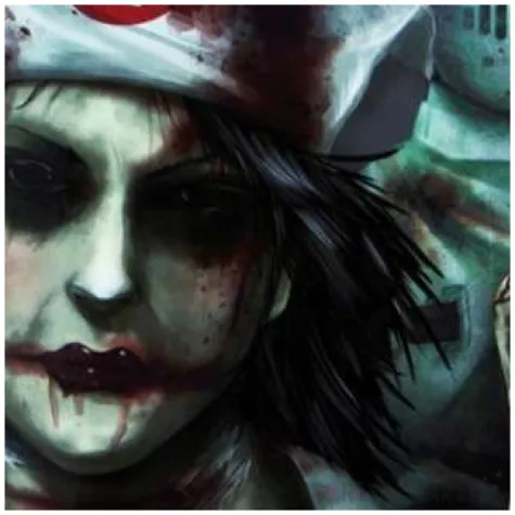 dekoracja kartonowa nawiedzony chirurg amscan 27 x 27 cm