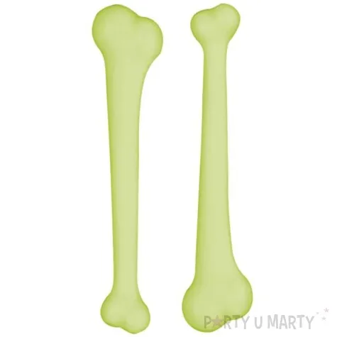 dekoracja kosci swiecace w ciemnosci widmann 23 cm 2 szt