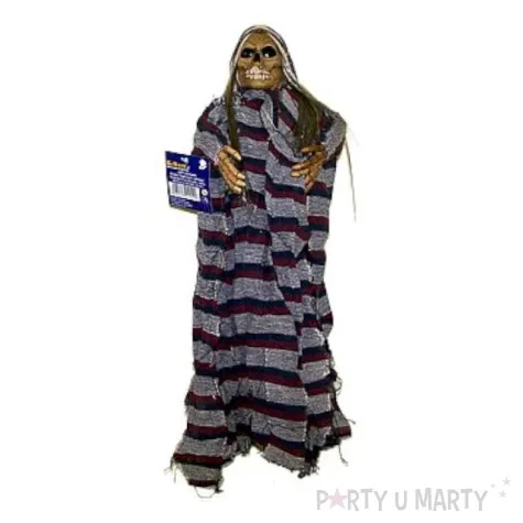 dekoracja kostucha w pasiaku interaktywna godan 50 cm