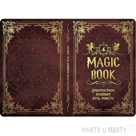 dekoracja ksiega magii guirca 22 x 15 cm