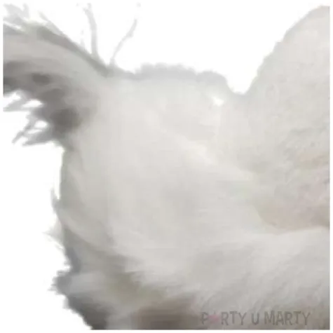 dekoracja kura biala 6 5x8 5 cm aliga