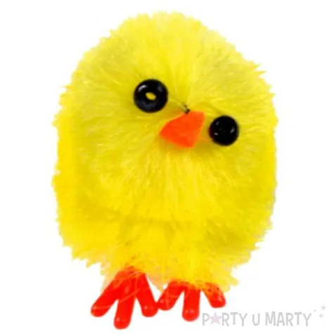 dekoracja kurczaki zolte 4 cm arpex 12 szt